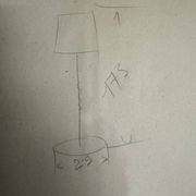 floor lamp by riccardo scarpa 1905-1999