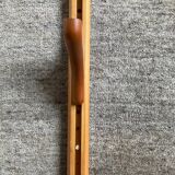 Vintage beech wall shelf