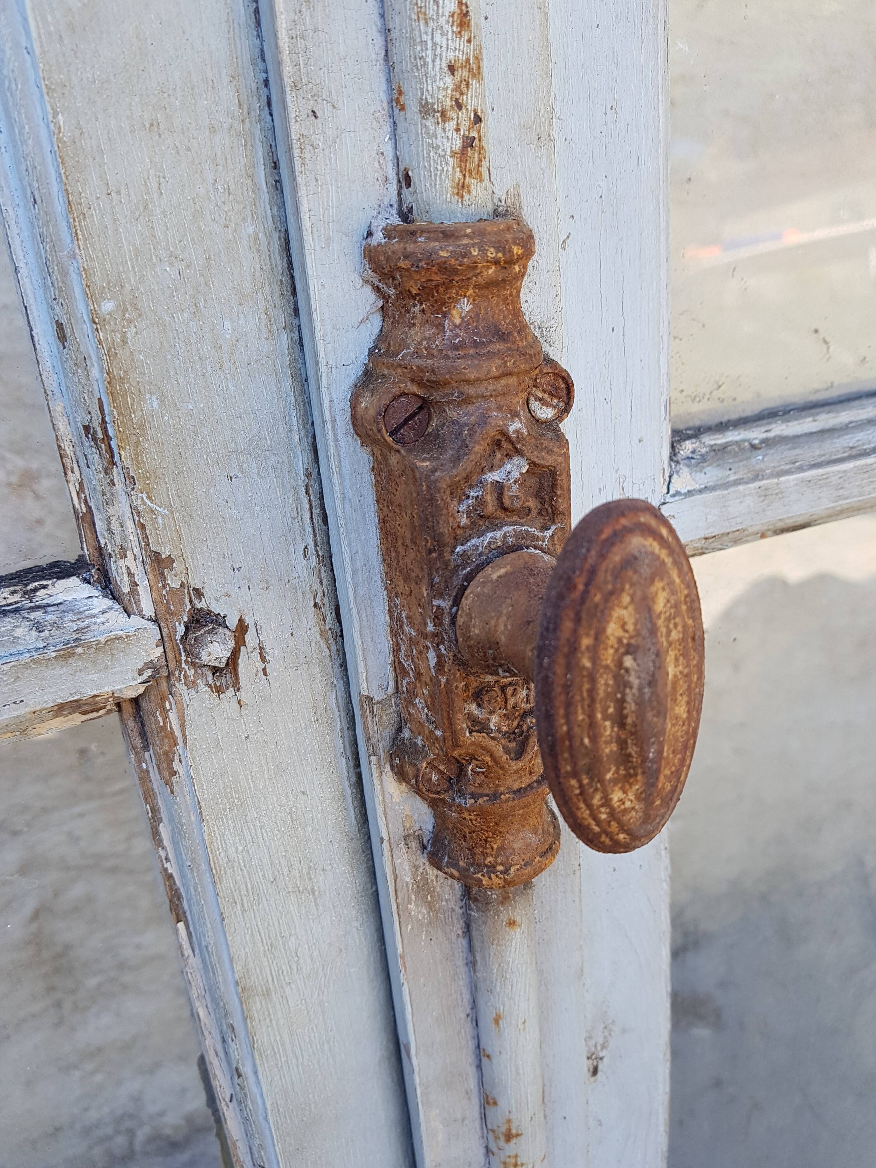 Old window two windows with cremona