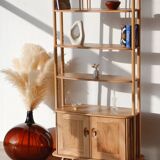 Vintage Bookcase / Room Divider - Windsor / Giraffe Model - Ercol