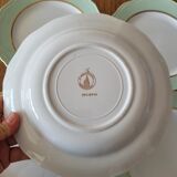 6 plates the Amandinoise "Joliette"