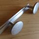 Wall-mounted coat rack 4 aluminum patères