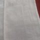4 serviettes blanches damassé de lin