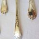 10 silver-plated metal soup spoons, hallmarked 2106225