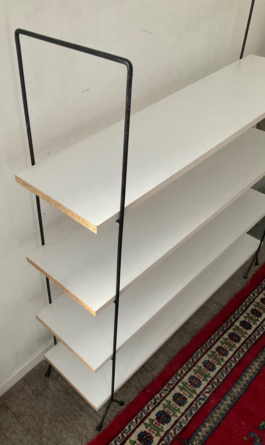 Vintage shelf on legs from the 60s-70s