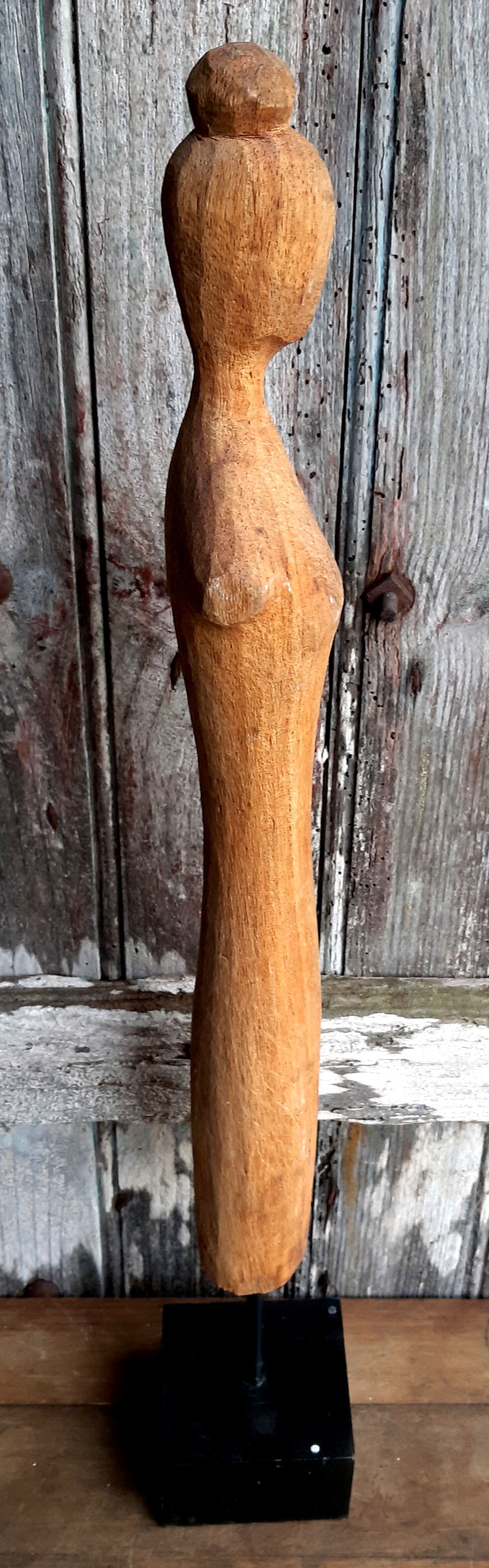 Wooden statuette