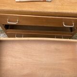 Vintage chest of drawers compass feet