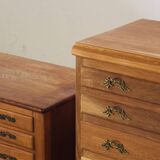 Vintage Danish 1967 4-Drawer Dresser in Oak