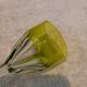 Baccarat Genova Double Chartreuse Green Crystal Liqueur Glass