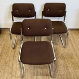 3 chaises Vickers Roneo, années 70