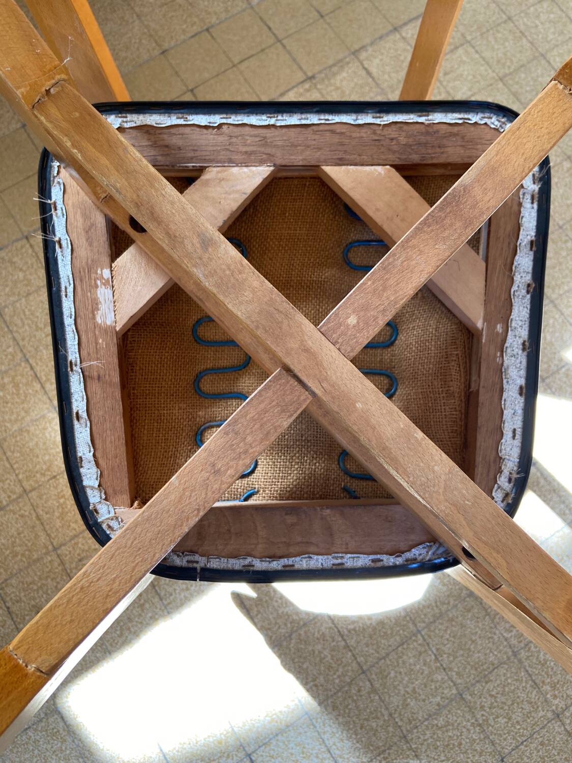 6 chaises années 50