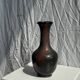 Vase en céramique brun H25
