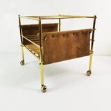 Newspaper side table, Mid Century, Germany, 1960s.