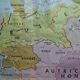 Vintage school card MDI German and Italian unit