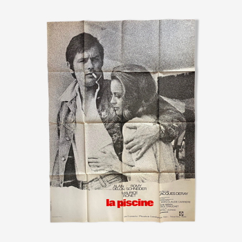 Affiche cinéma La Piscine 1974