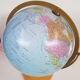 Globe luminous scan globe, Denmark, 1976.