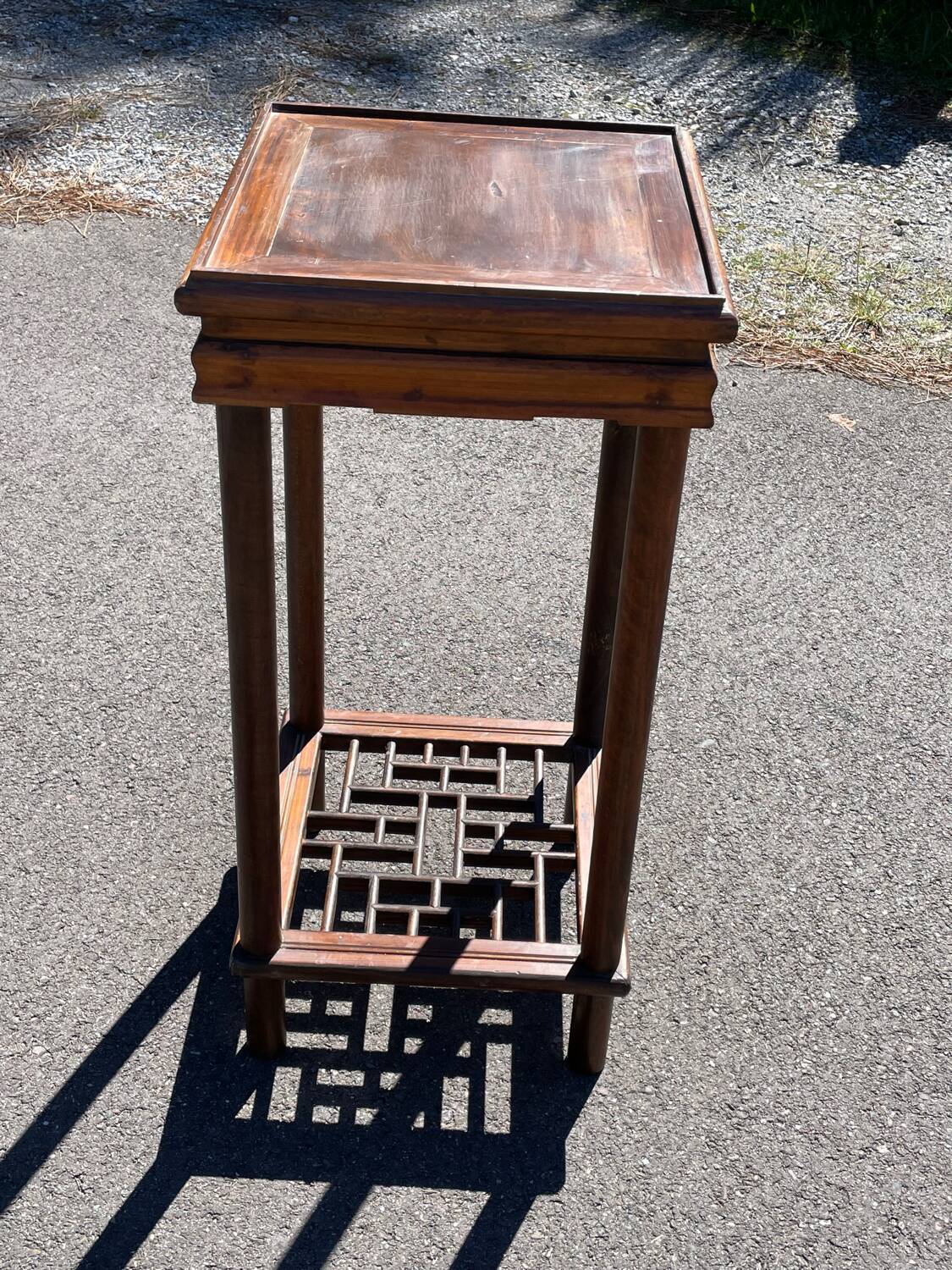 Chinese wooden tea table