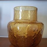 Vase en verre vintage