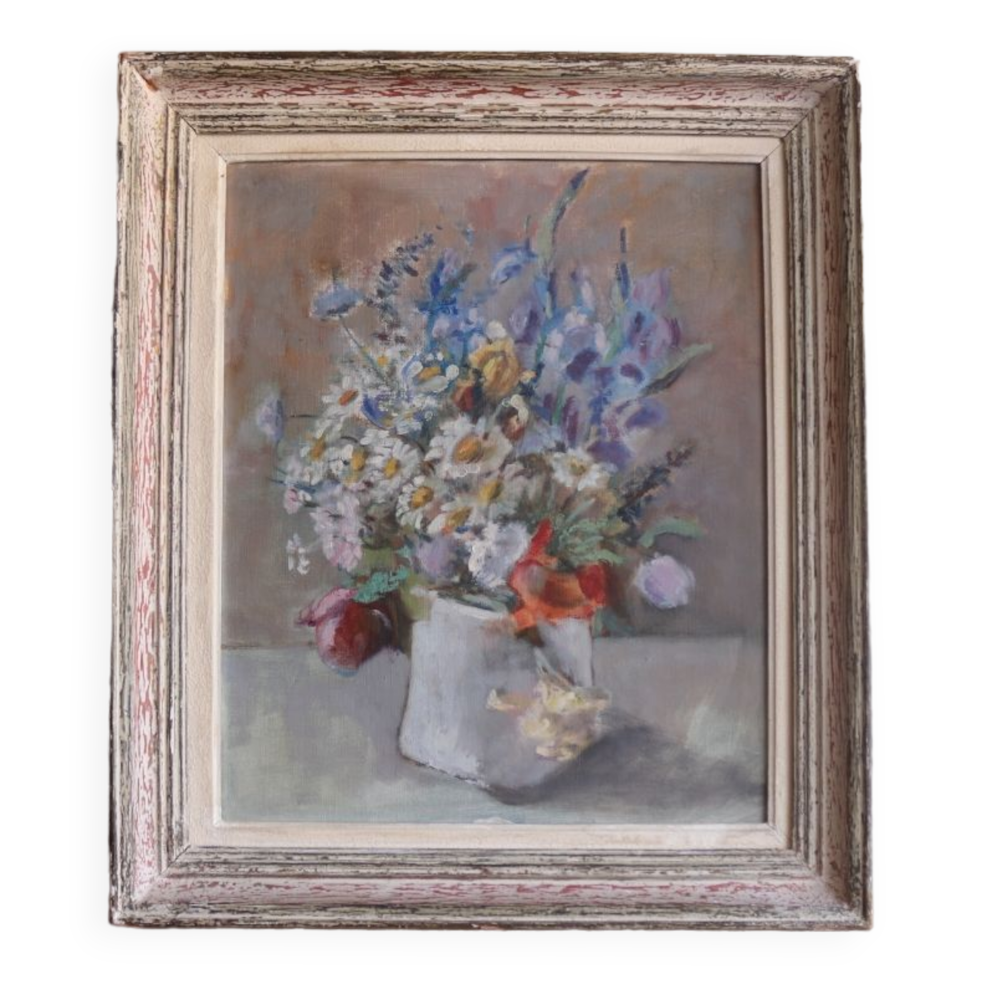Bouquet of wildflowers painting