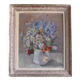 Bouquet of wildflowers painting