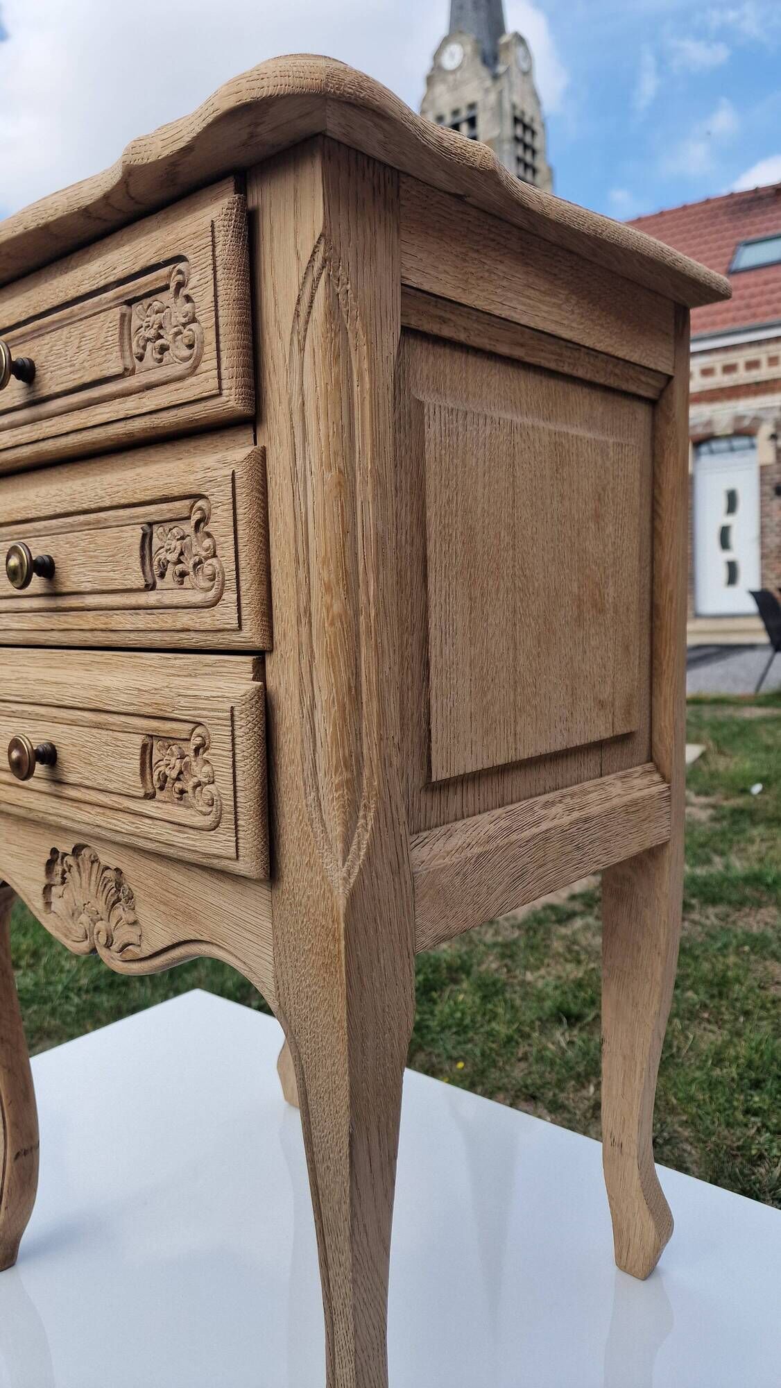Louis XV style bedside table