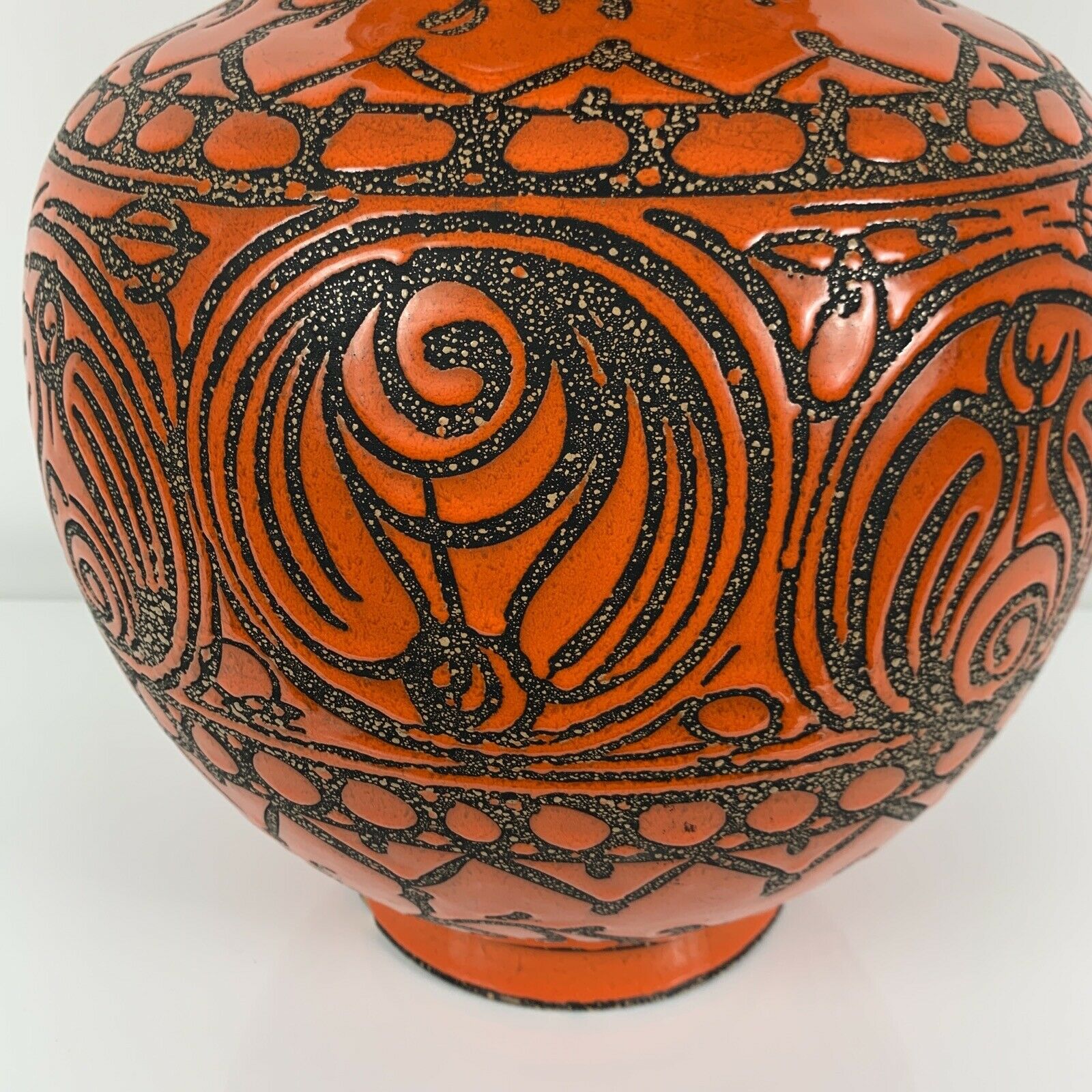 Vintage Italian ceramic lamp foot Alvino Bagni