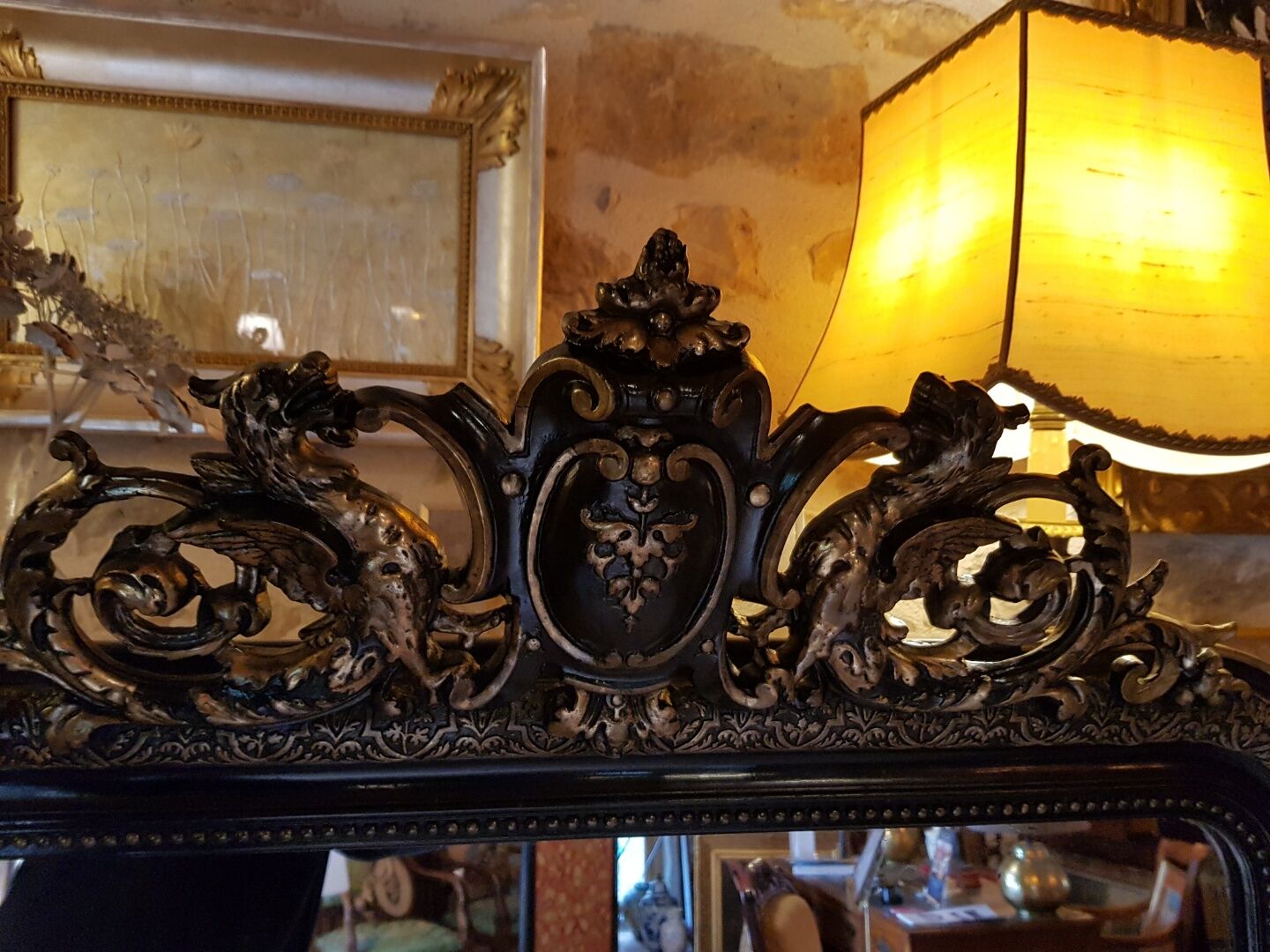 Mirror Napoleon III era restored 160x100cm