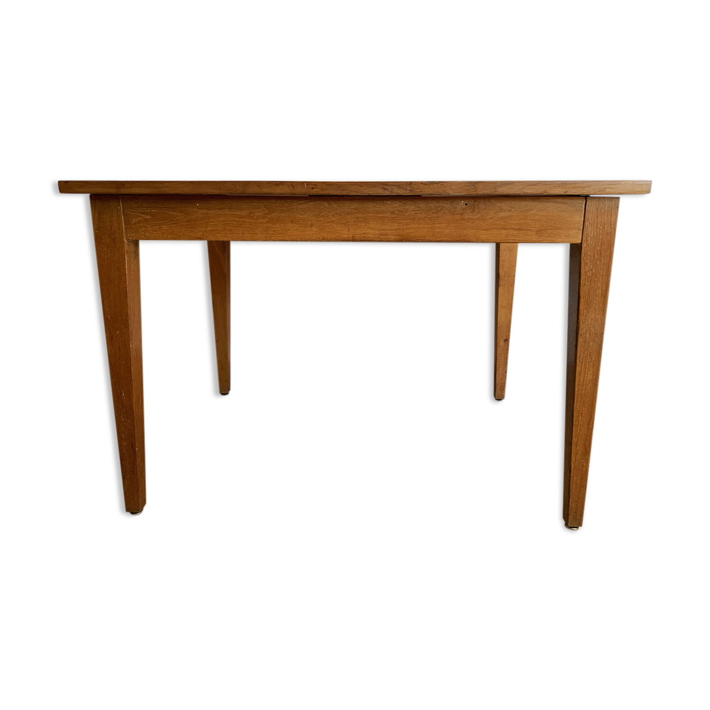Table de ferme vintage ou bureau en bois massif
