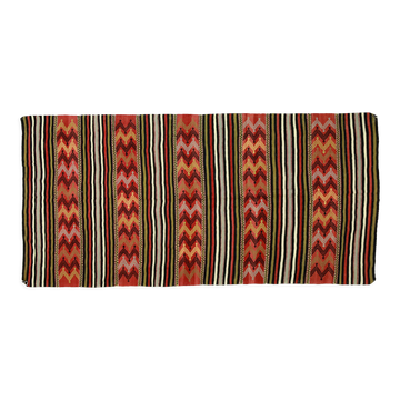 Anatolian handmade kilim rug 280 cm x 147 cm