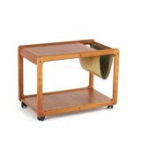 Vildbjerg Møbelfabrik trolley with magazine holder