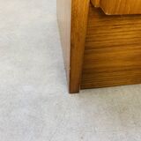 Pair of Scandinavian teak bedside tables, 1960s