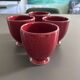 Set of 4 stoneware mugs