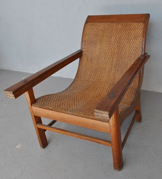 Fake pair of colonial chairs end XIX said planters