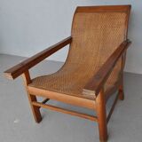 Fake pair of colonial chairs end XIX said planters