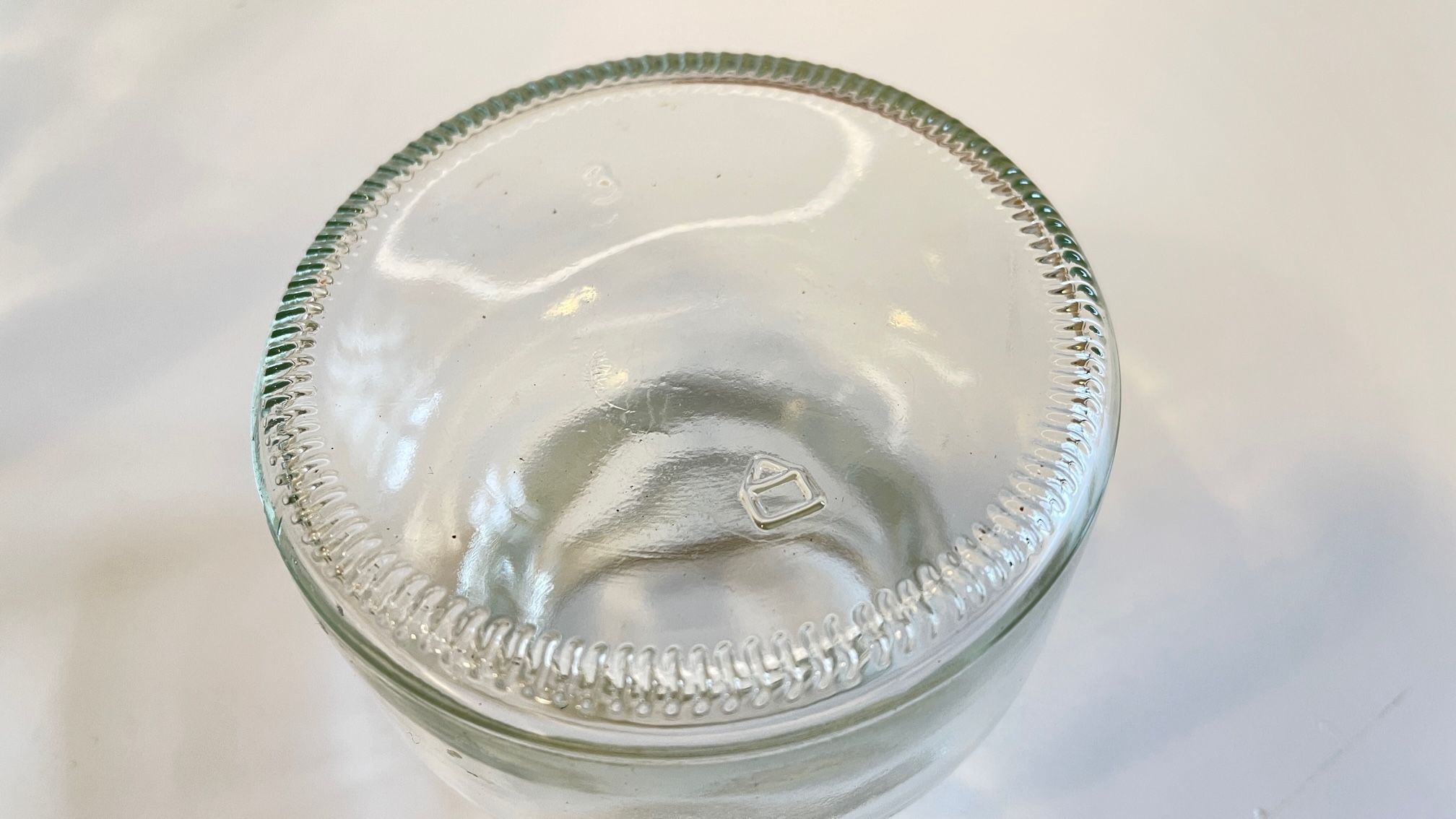 Bonbonnes vintage en verre soufflé et liège