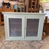 Khaki glass sideboard