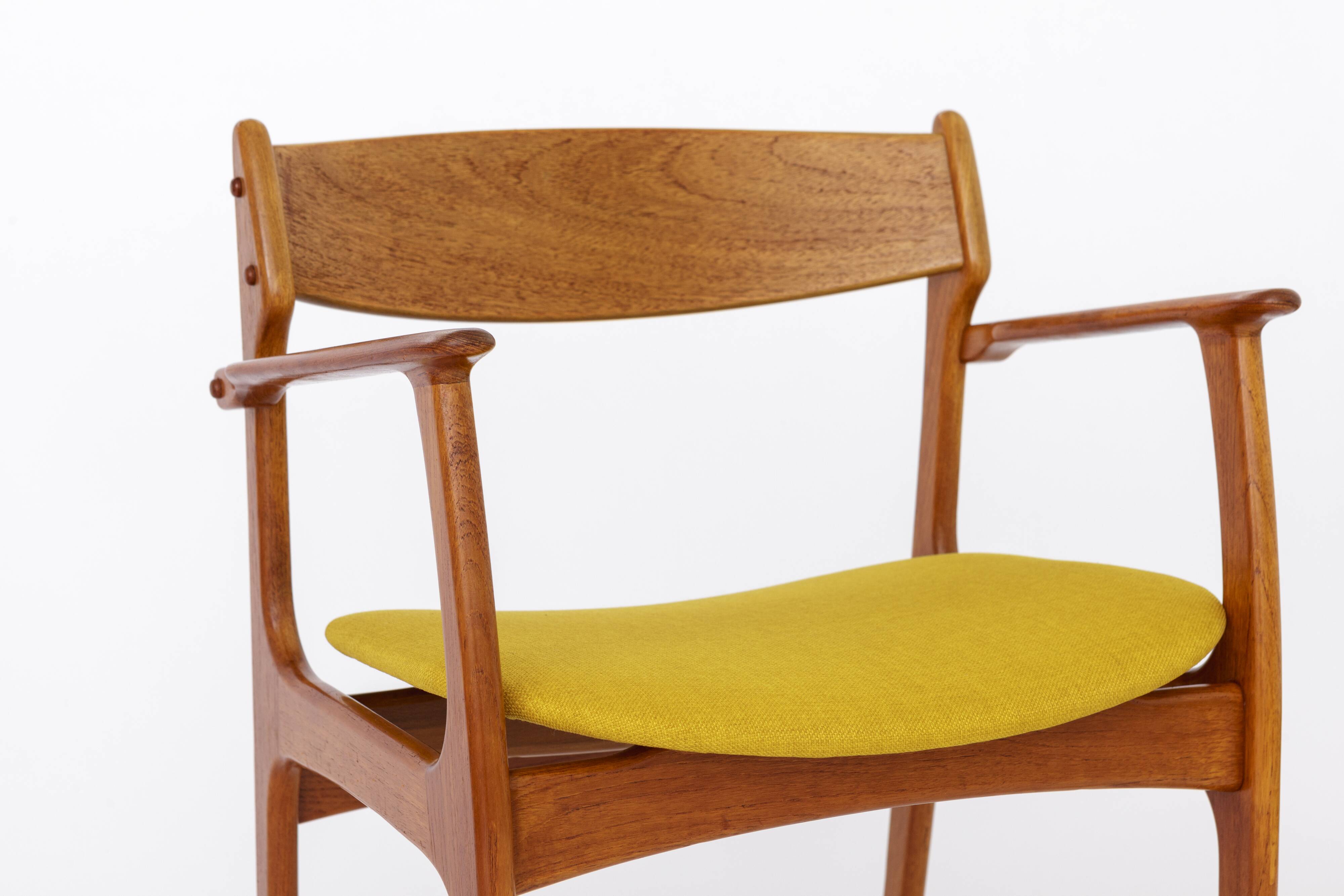 Erik Buch Teak Armchair, Denmark 1960s | Danish Mid-Century Modern Dining
