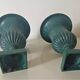 Paire de médicis verts 22,5 cm