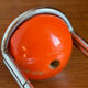 Patère double "Boule" Orange & Chrome  Space Age