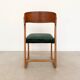 Chaise Baumann traîneau vintage