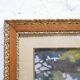 Tableau vintage, peinture signée R. Durand