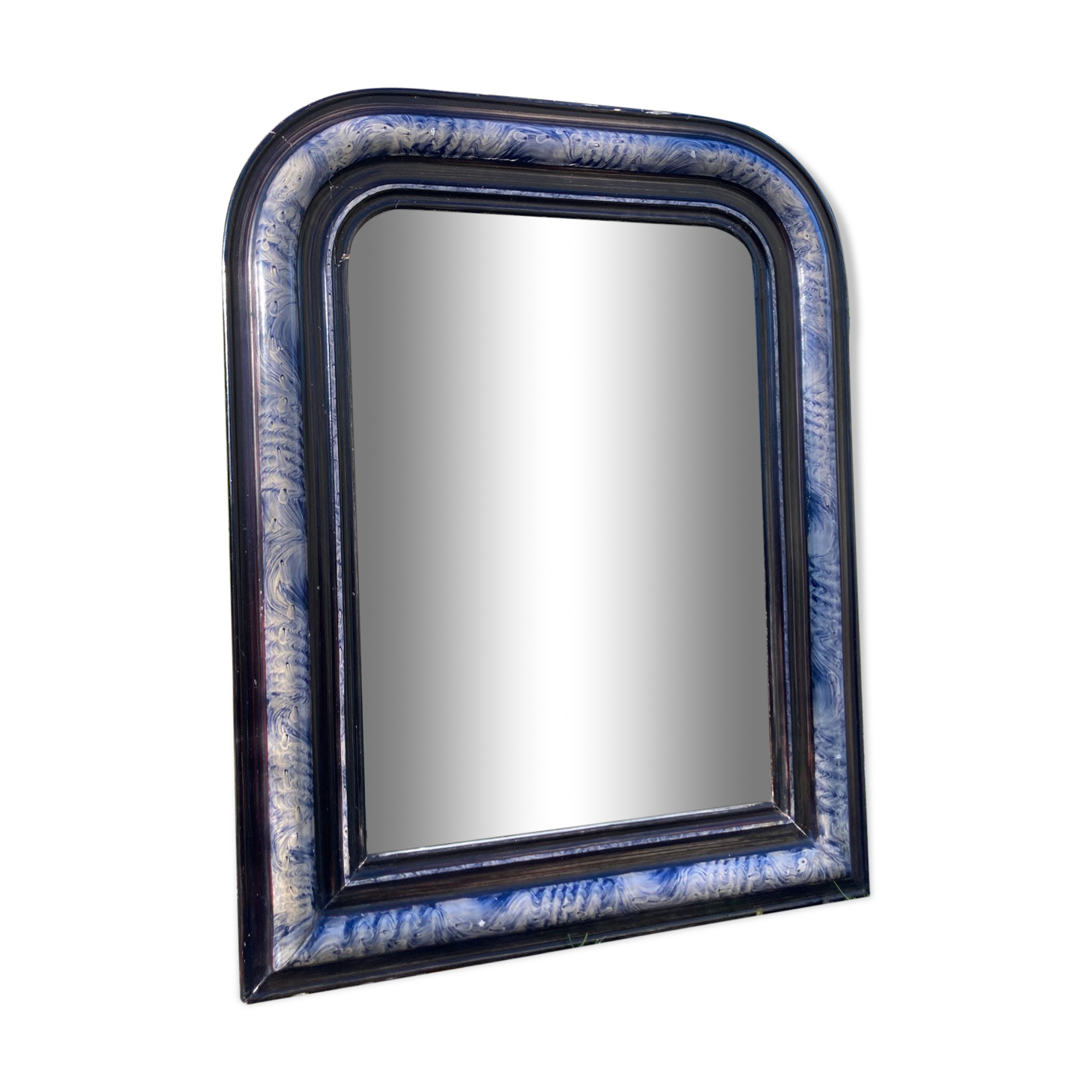 Antique Louis Philippe mirror 69x54cm