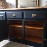 Black antique sideboard