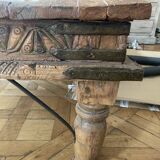 Solid wood table