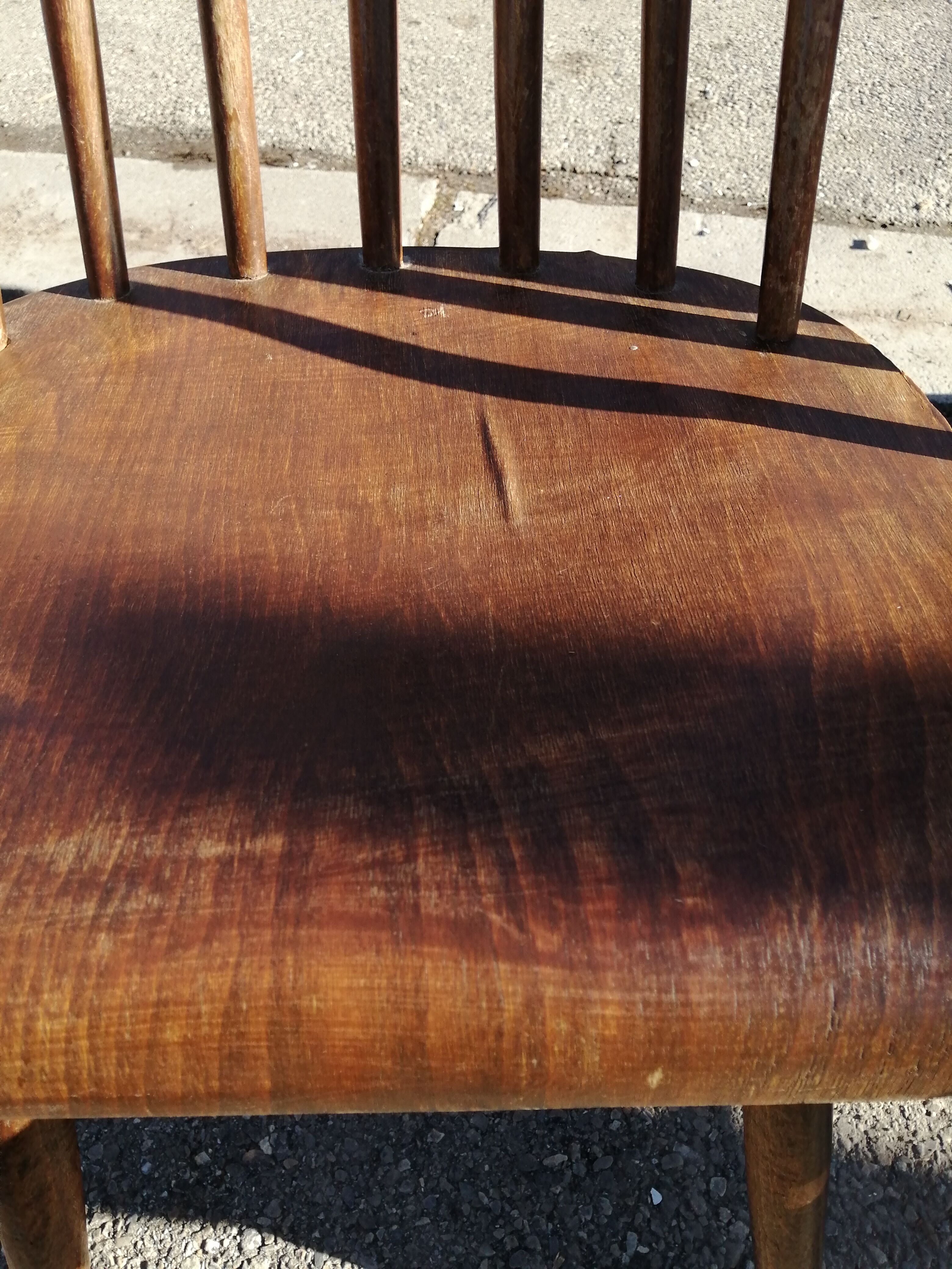 Series of 4 scandinavian chairs