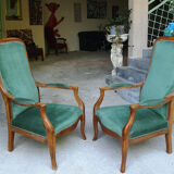 Voltaire armchairs