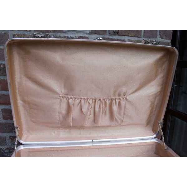 Cheney England aluminum suitcase