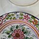 Majolica plates signed Pascual Zorrilla