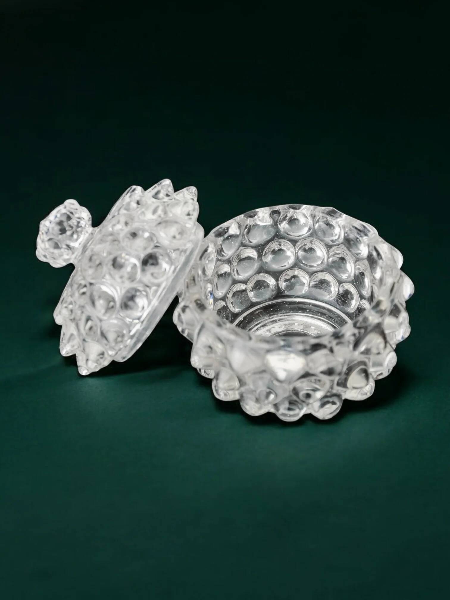 Barovier & Toso sweet box, Rostrato Murano glass, Italy, 1960s