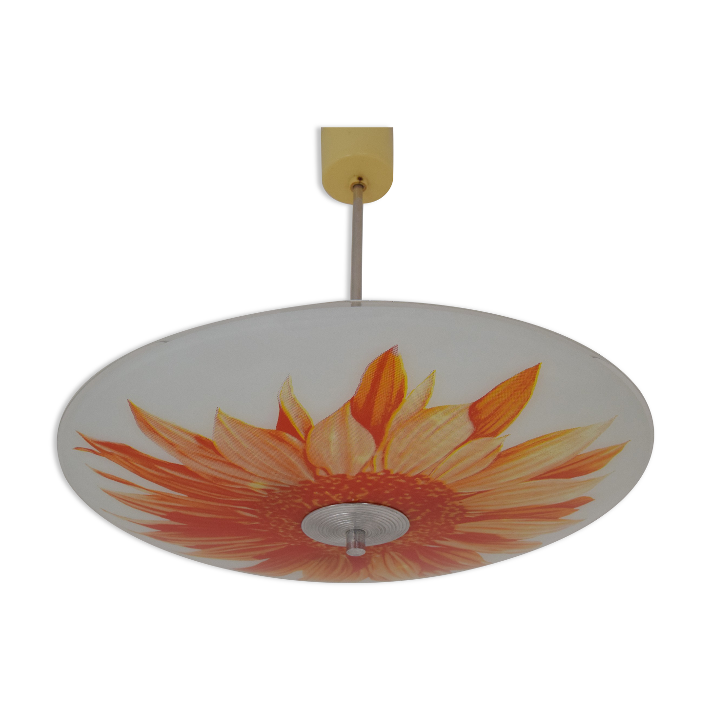 Mid-century glass pendant,1960's.